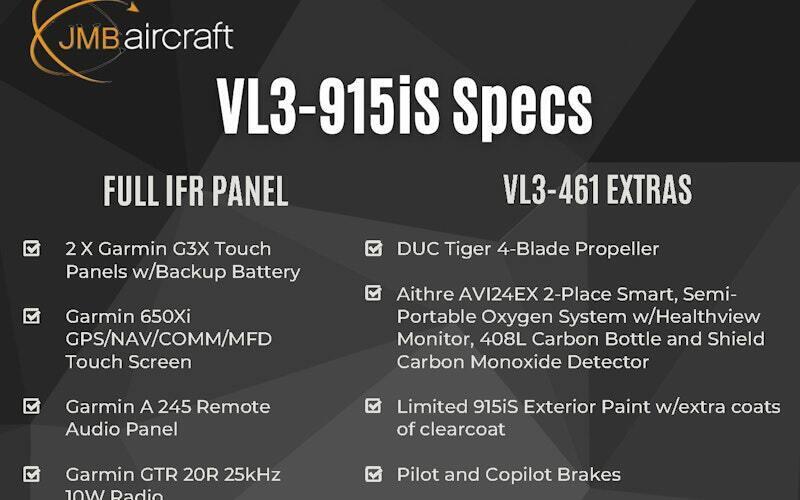 2022 JMB Aircraft VL-3 915iS 4