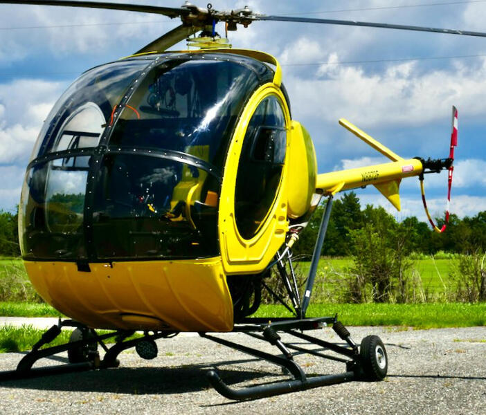 1965 Piston Helicopter Hughes 4