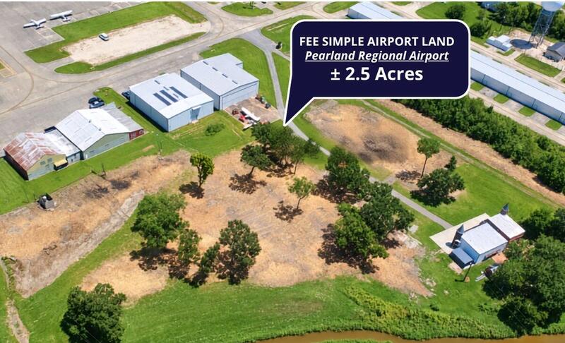 ±2.5 Acres of Fee Simple Land at Pearland Regional Airport